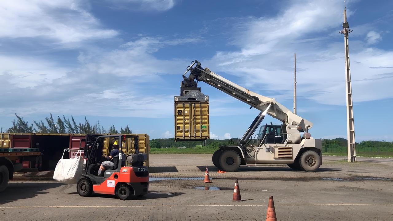 ZPE Ceará fecha 2024 com marca de 10,5 milhões de toneladas de cargas movimentadas