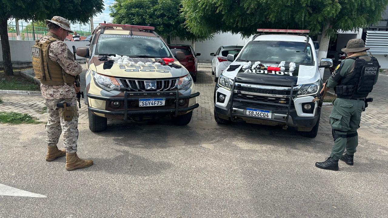 Suspeito de tráfico de drogas é preso pela PMCE com quase 10 quilos de cocaína em Jaguaretama