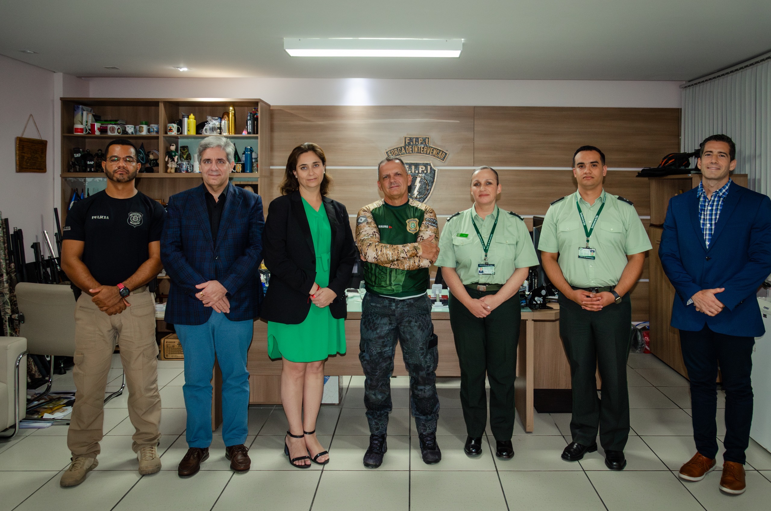 Sistema prisional do Ceará recebe visita técnica do BID e representantes do sistema penitenciário do Chile