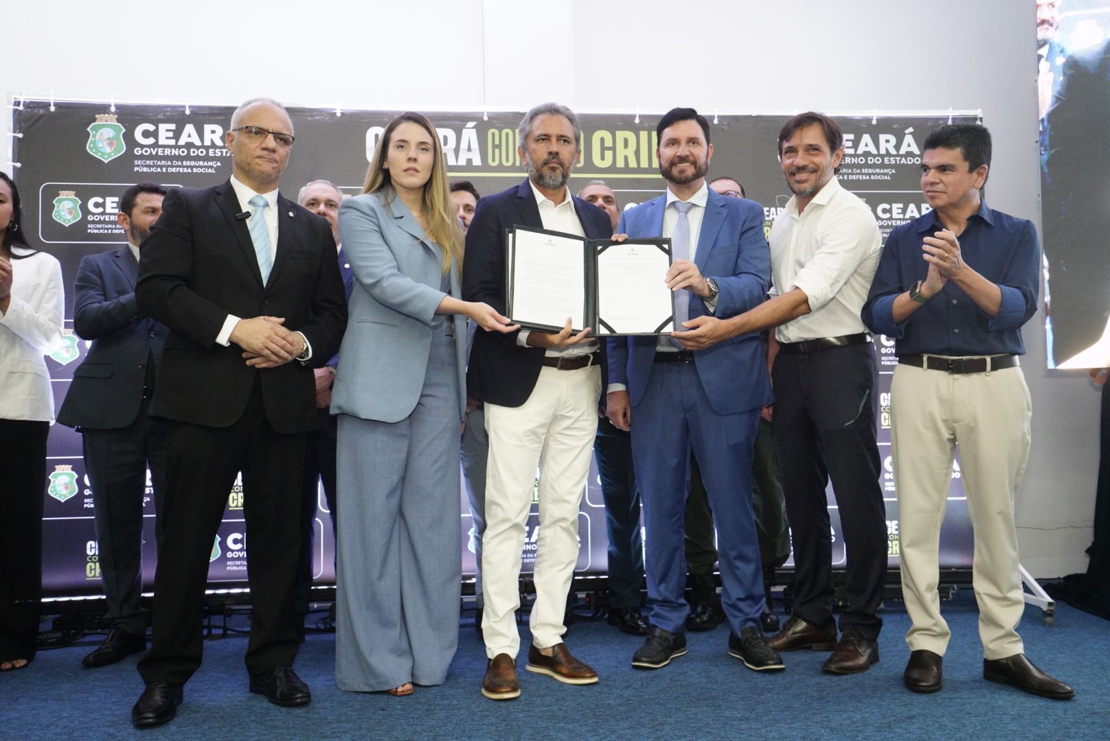 Governador Elmano de Freitas anuncia o sistema de Metas Integradas de Segurança Pública