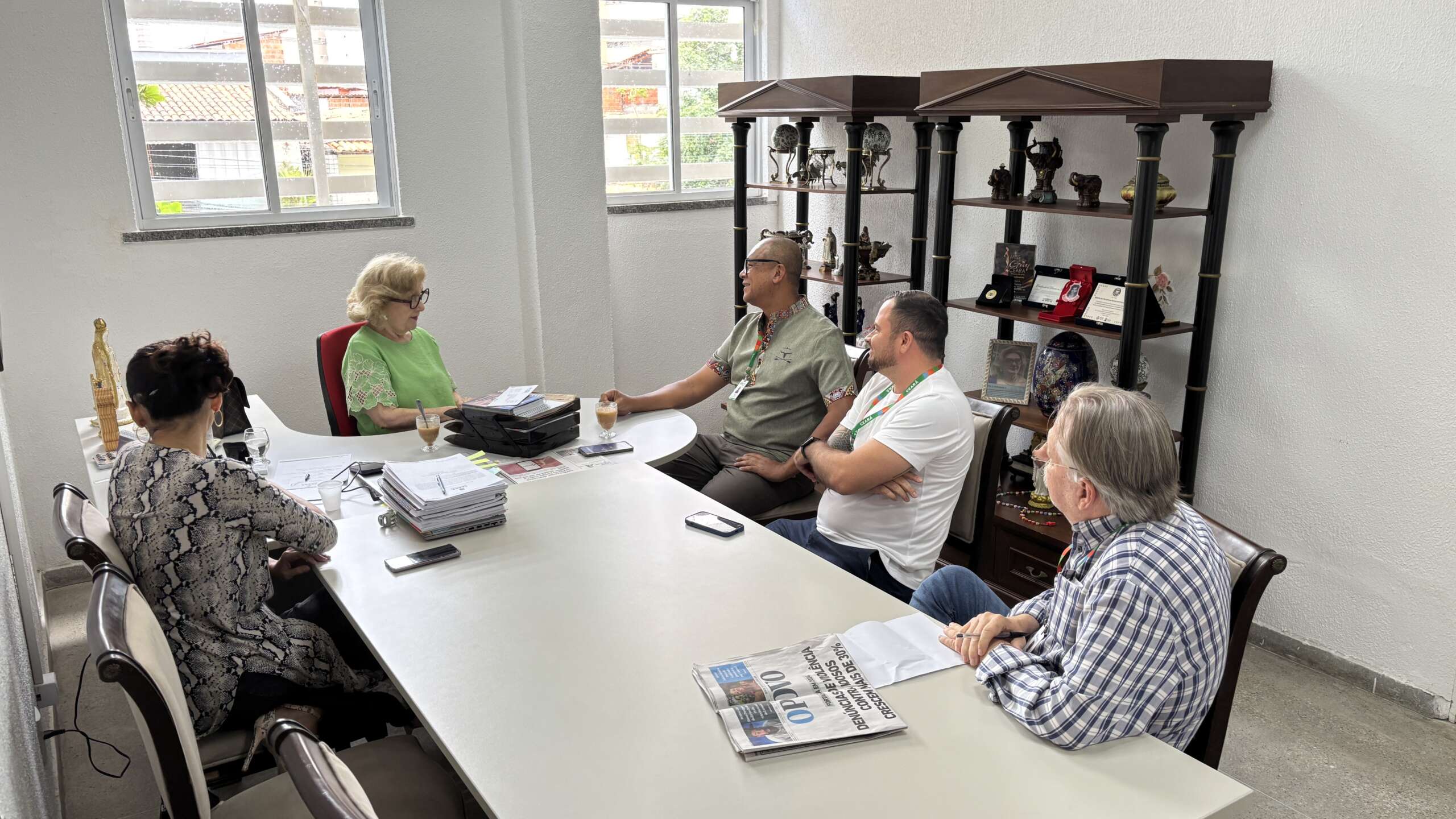 Ceasa-CE e Secretaria dos Direitos Humanos discutem acordo de cooperação técnica