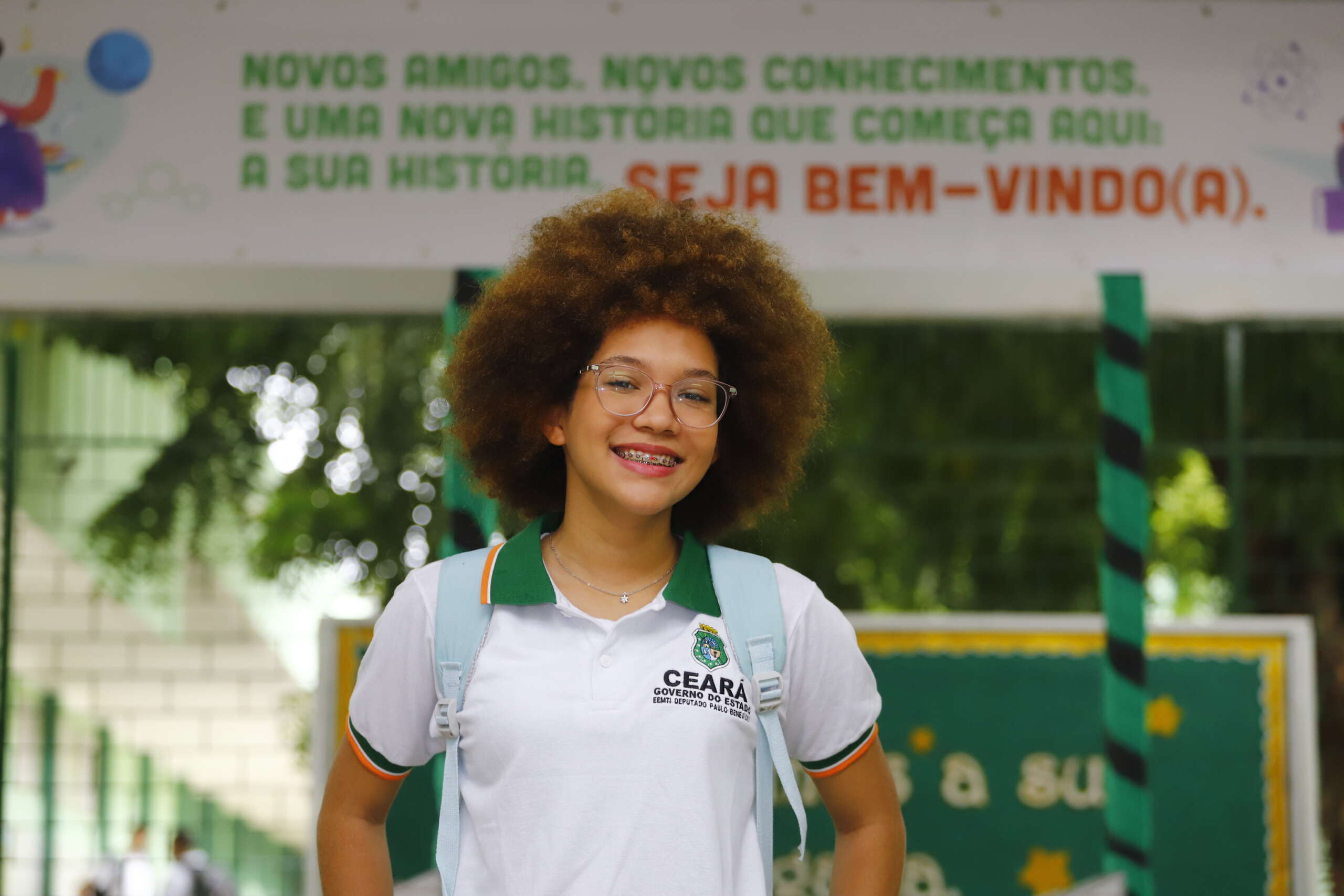 Estudantes da rede pública cearense iniciam ano letivo de 2025 com metas de aprendizagem e sonhos