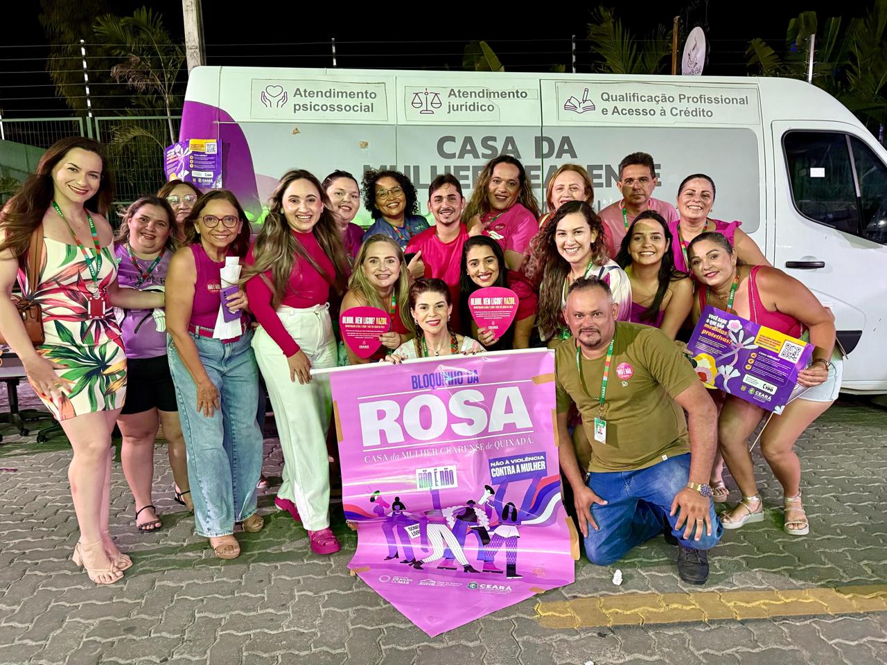 Secretaria das Mulheres reforça compromisso com a proteção feminina nos eventos de pré-carnaval