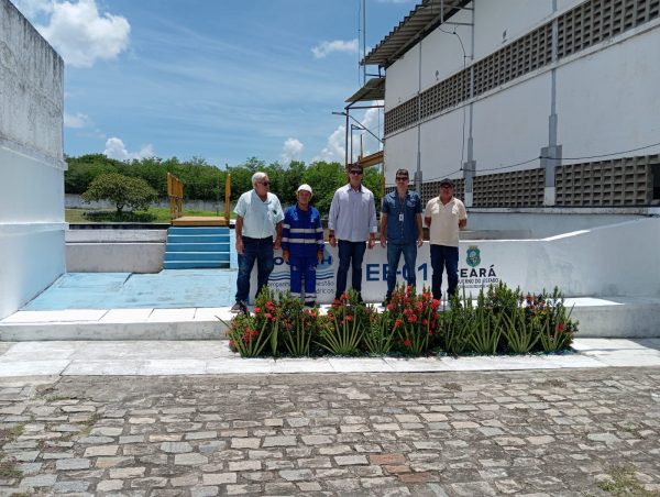Cogerh realiza visita técnica às estações de bombeamento da RMF