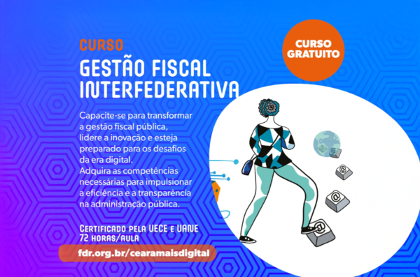 Inscrições para o curso “Gestão fiscal interfederativa” continuam abertas até 31 de março