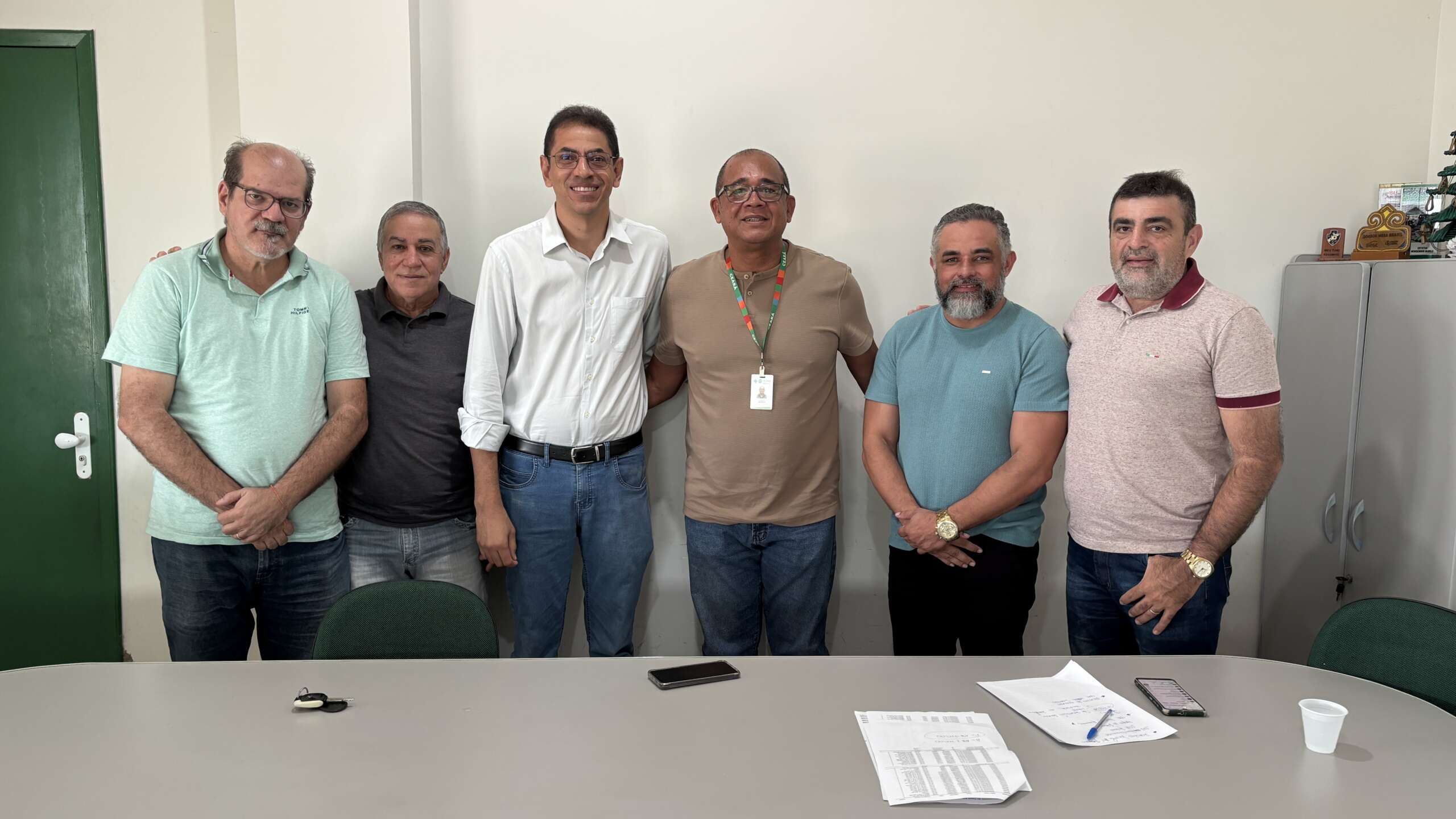 Ceasa Cariri recebe visita do presidente e diretores da central de abastecimento