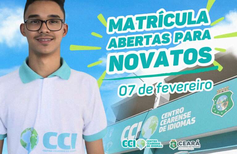 Centros Cearenses de Idiomas estão com matrículas abertas para novatos