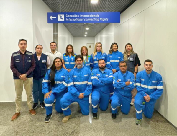 Sesa apoia atendimento de passageiros brasileiros deportados dos Estados Unidos