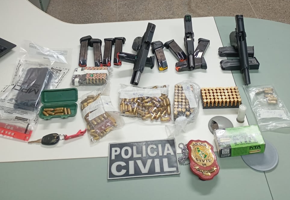 PCCE cumpre mandado de prisão em desfavor de suspeito de crime de homicídio ocorrido no Crato