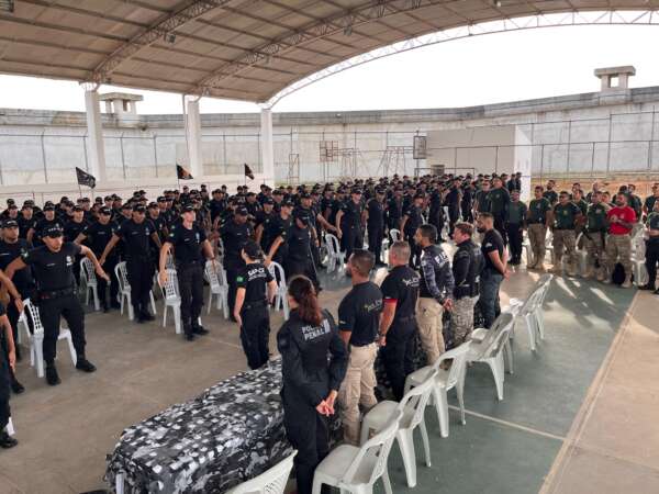 SAP encerra o curso de formação da primeira turma de novos policiais penais do Ceará