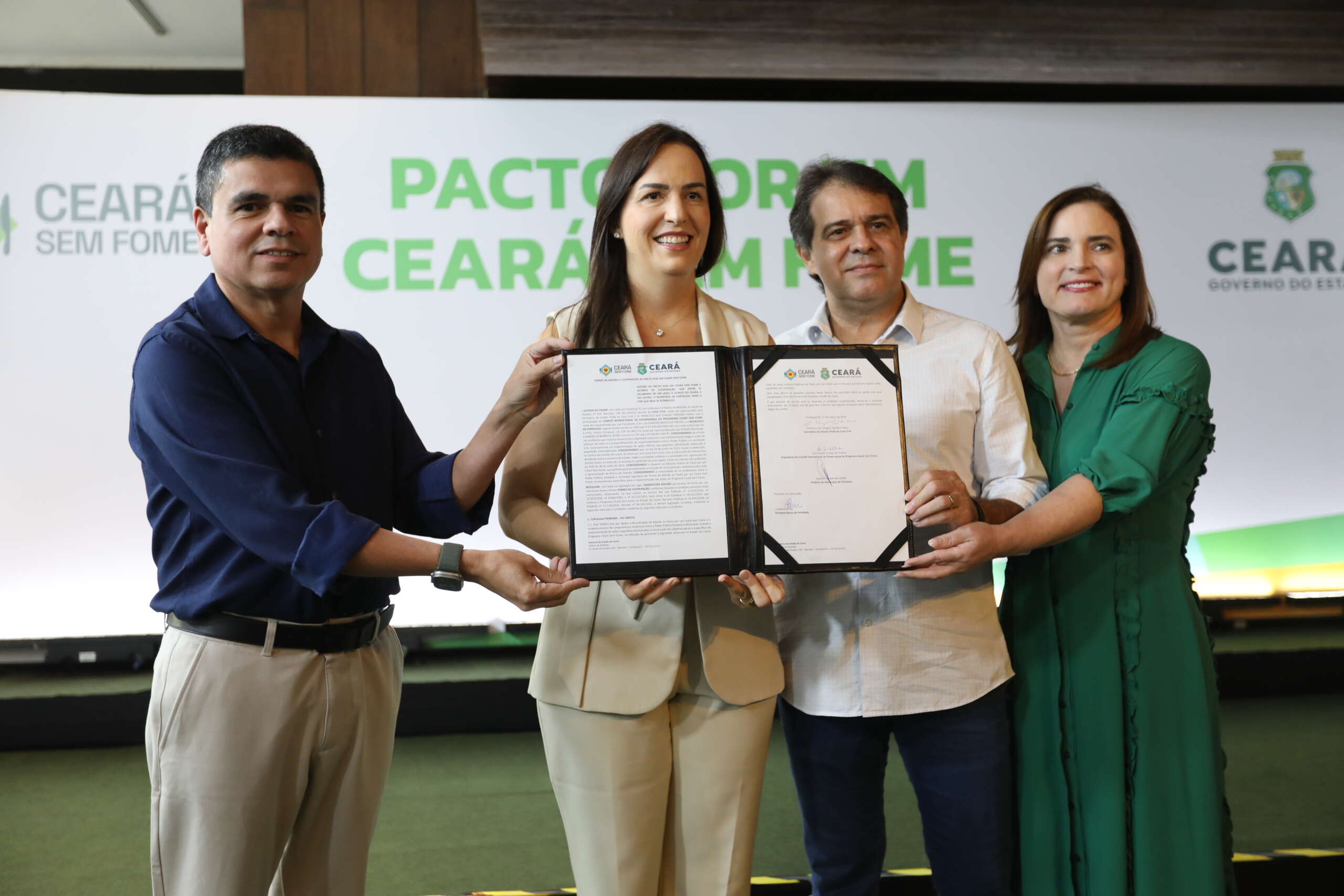 Município de Fortaleza se torna pactuante por um Ceará Sem Fome do Governo do Estado