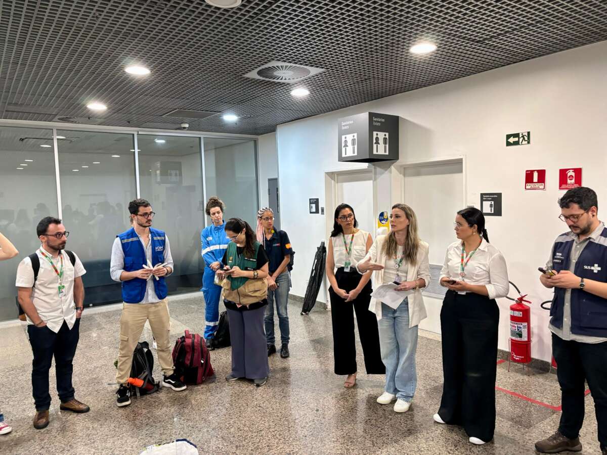 Migração segura e ordenada: equipe da Sedih integrou ação de acolhimento a brasileiros repatriados dos EUA no último sábado (15)