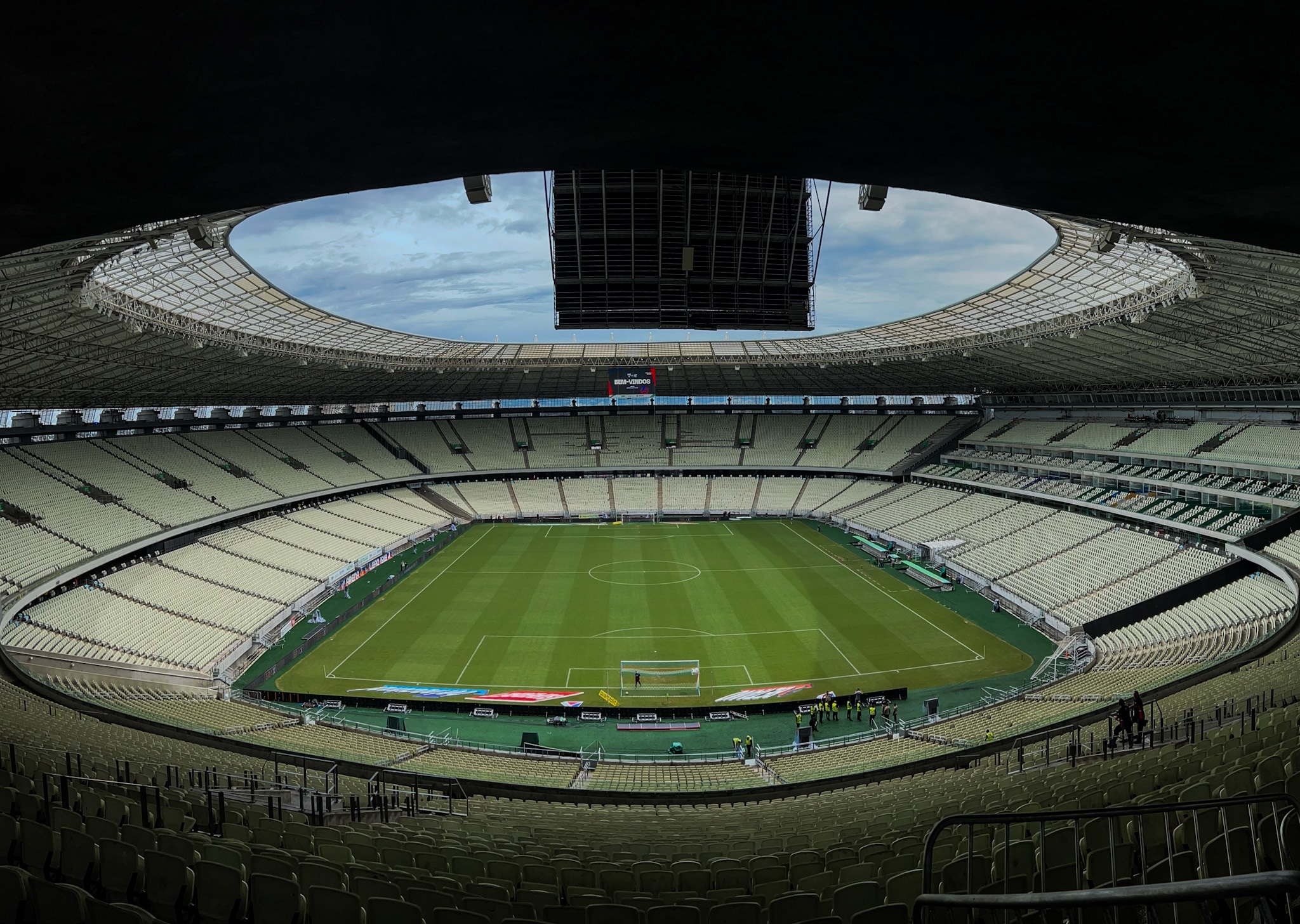 Arena Castelão passa a usar reconhecimento facial em todos os portões de acesso