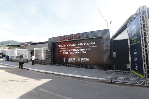 População de Guaiúba recebe base do CPRaio e Centro de Educação Infantil