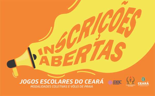 Inscrições abertas para os Jogos Escolares do Ceará 2025