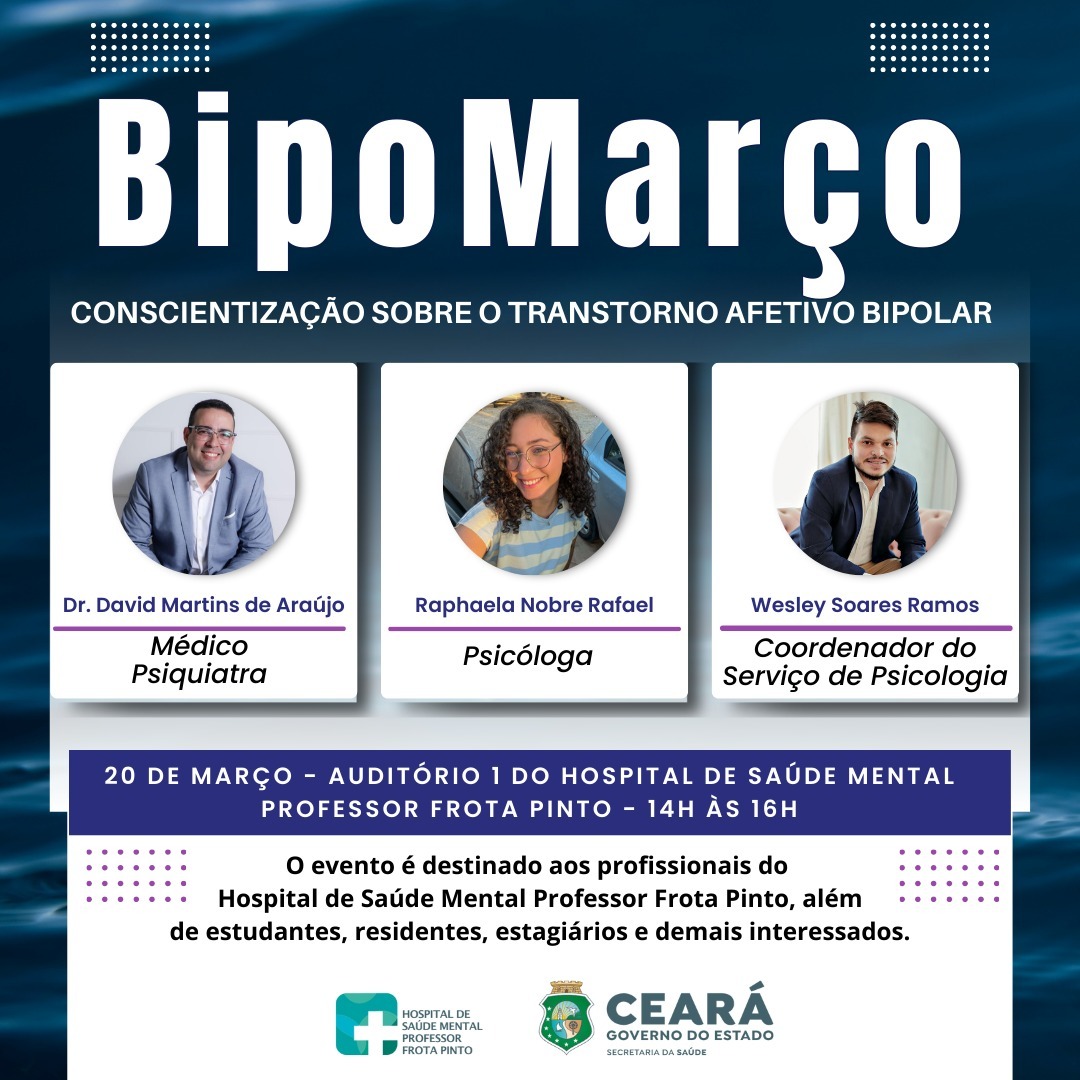 Transtorno afetivo bipolar: pacientes têm acompanhamento especializado no Hospital de Saúde Mental