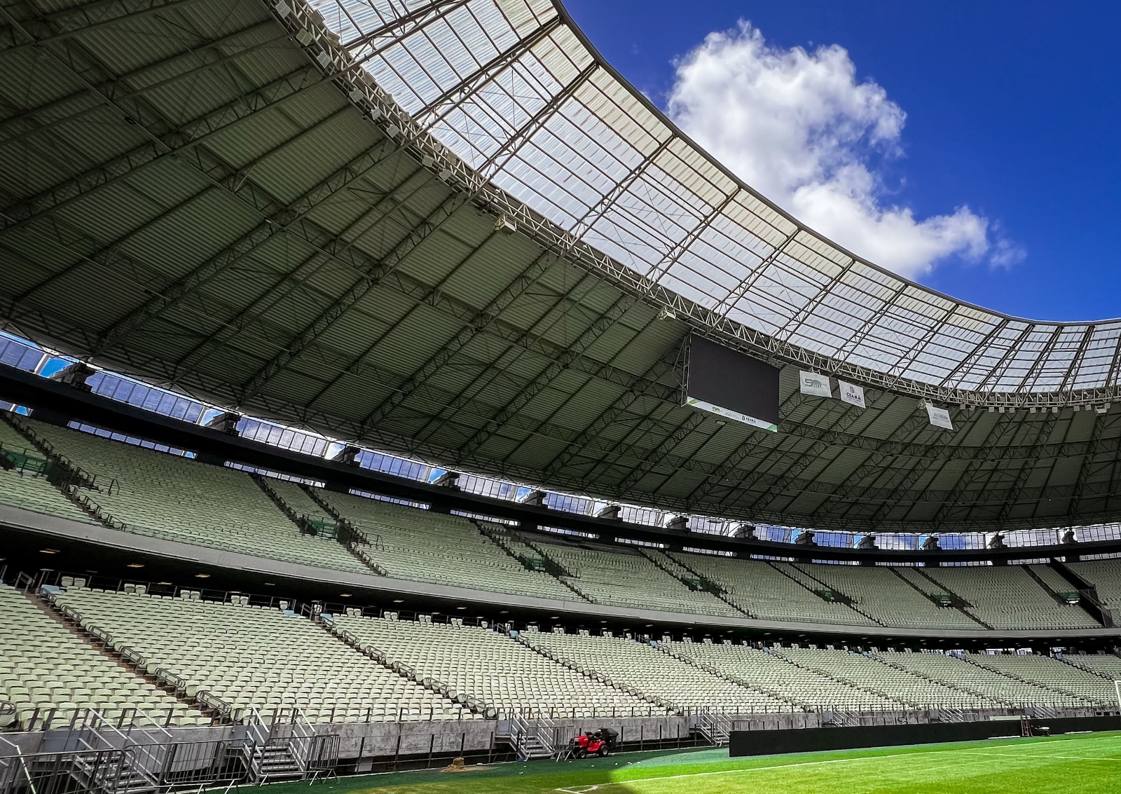 Com mais de 101 mil cadastros, reconhecimento facial será ampliado ao setor Inferior Norte da Arena Castelão