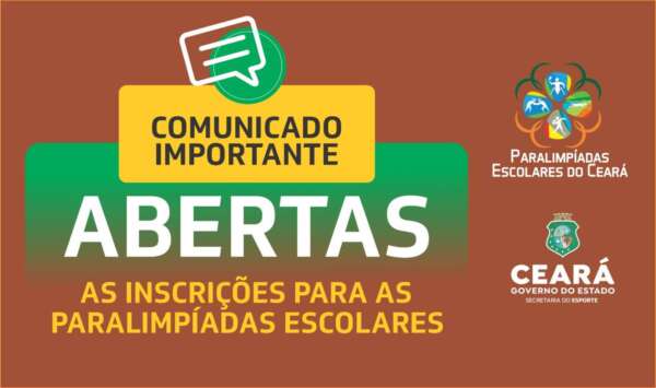Abertas as inscrições para as Paralimpíadas Escolares 2025