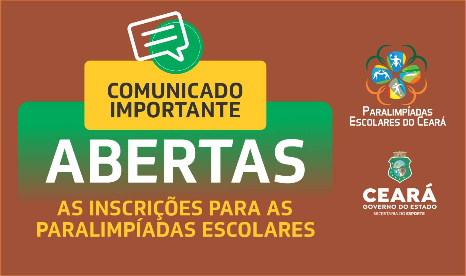 Abertas as inscrições para as Paralimpíadas Escolares 2025