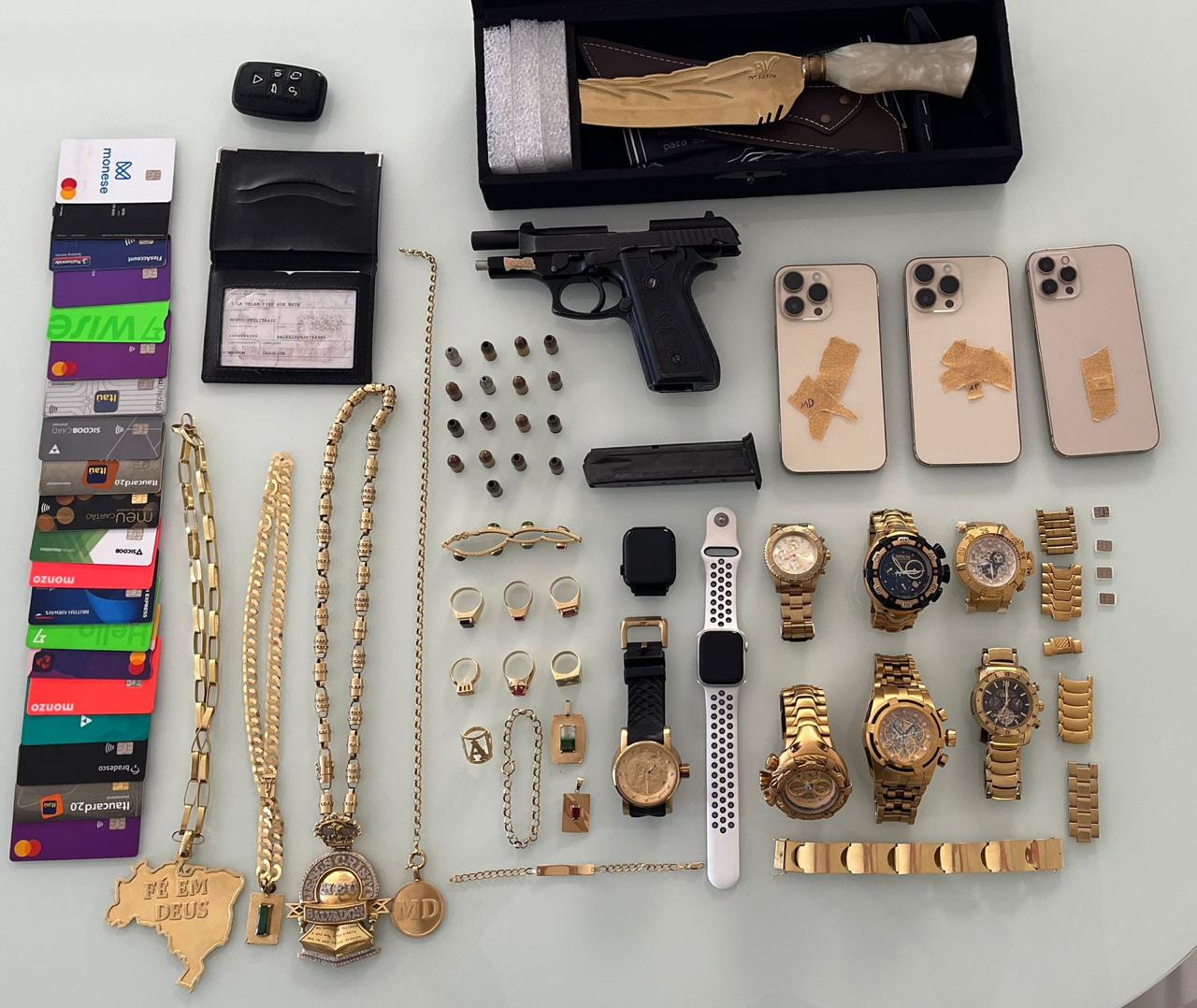 Ação conjunta resulta em prisão de falso ex-jogador de futebol no RJ acusado por crimes de lavagem de dinheiro no CE