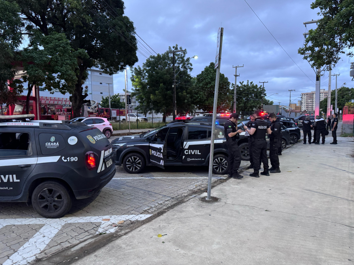 PCCE prende trio por integrar organização criminosa durante operação na Capital