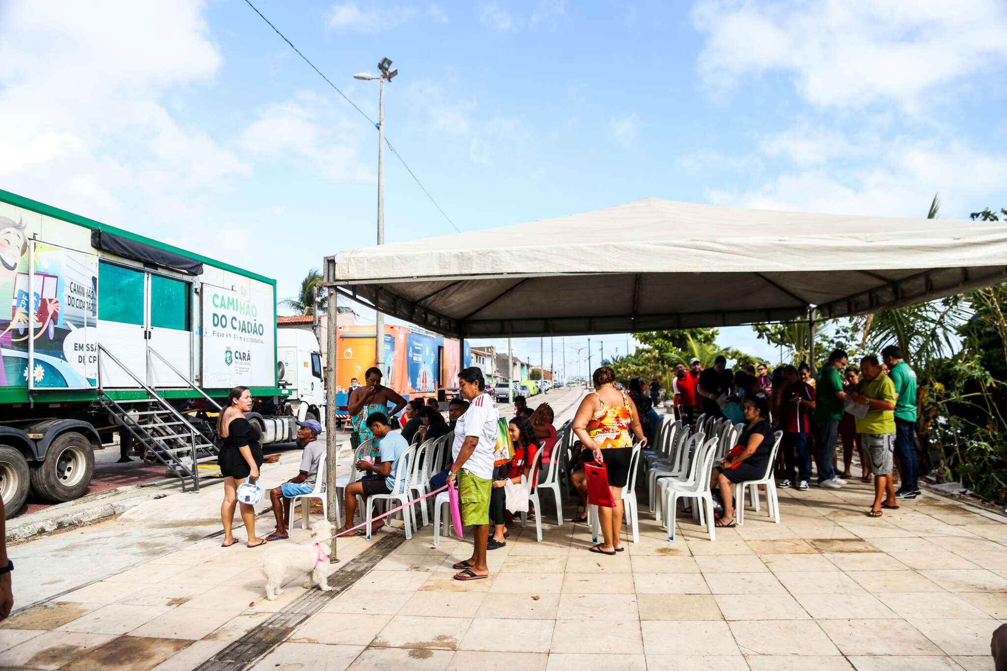 Nesta semana, de 7 a 12 de abril, Caminhão do Cidadão percorre bairros de Fortaleza e cidades do interior