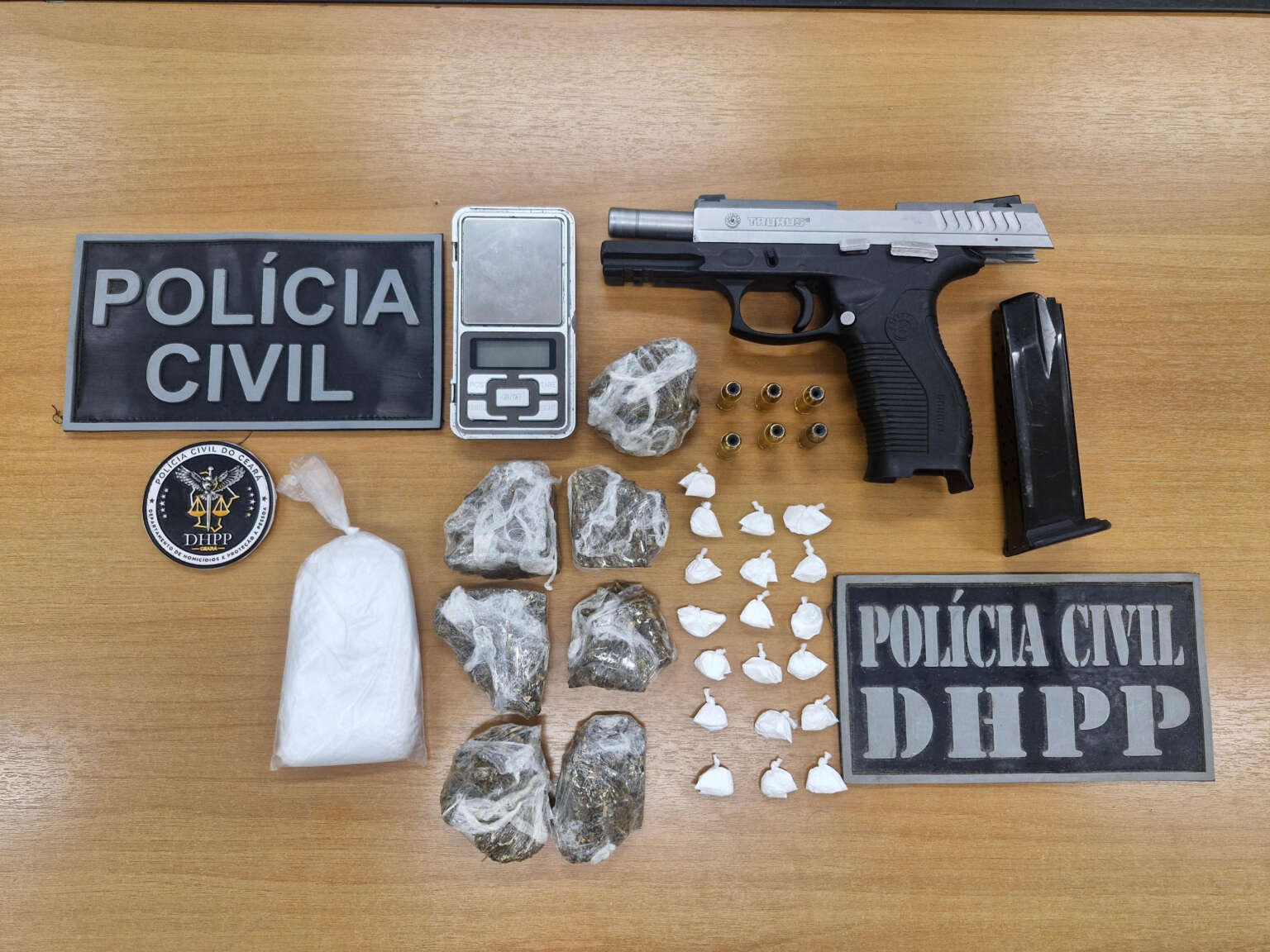 Homem é preso em flagrante pela PCCE por homicídio registrado em Fortaleza