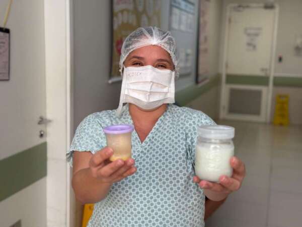 Gesto de amor que salva vidas: HRN registra número recorde de doação de leite humano no mês de março