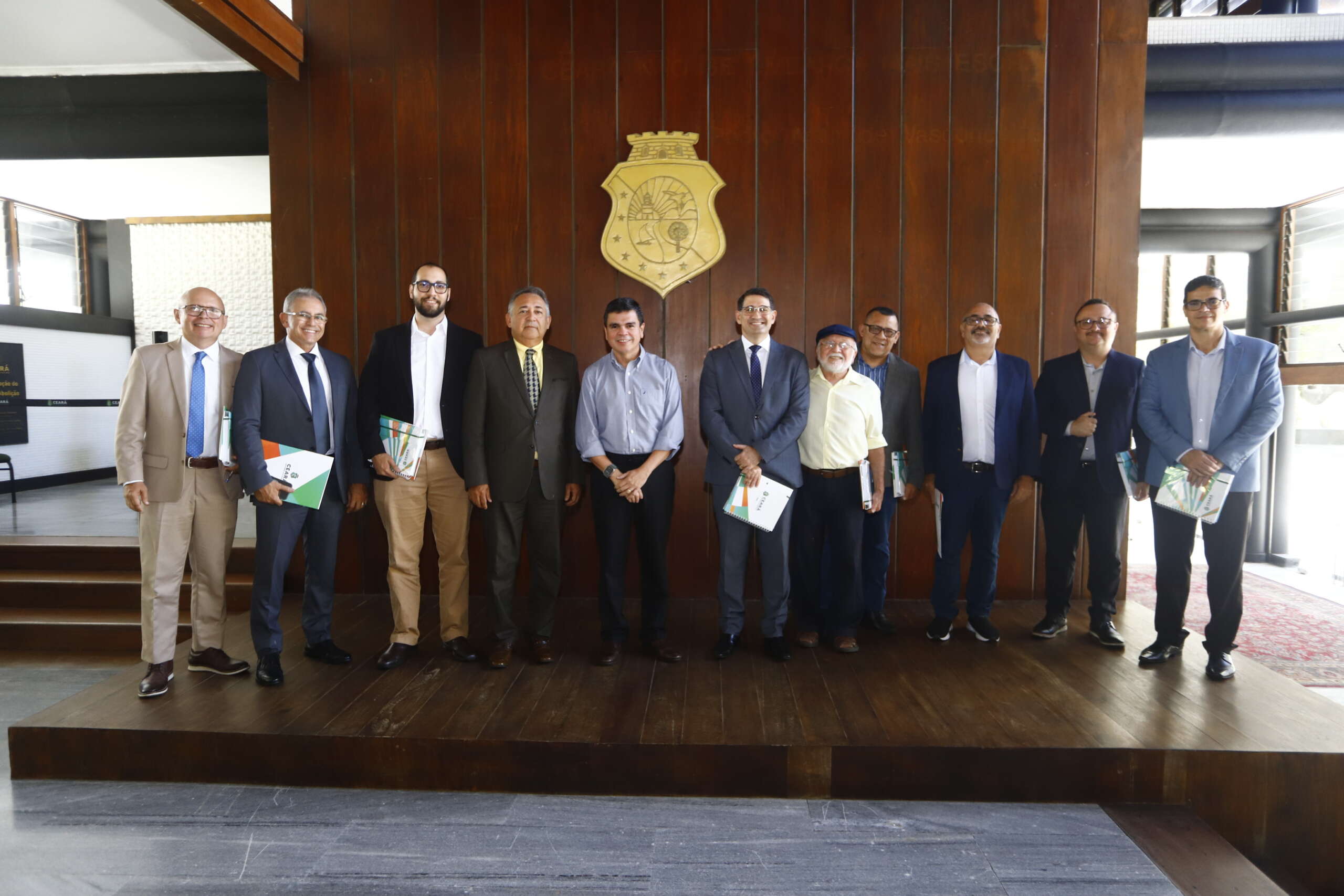 Líderes religiosos visitam Palácio da Abolição para debater questões relacionadas ao povo cearense