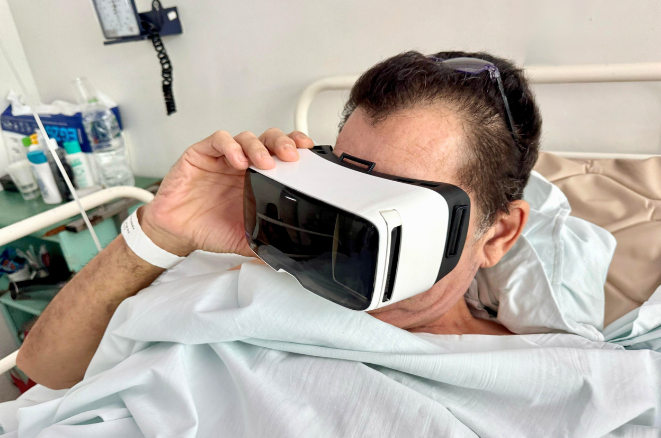Projeto do HGWA visa transportar pacientes para outros ambientes por meio de realidade virtual