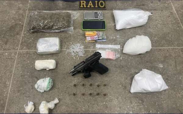 Polícia Militar prende homem com drogas e armas em Chorozinho