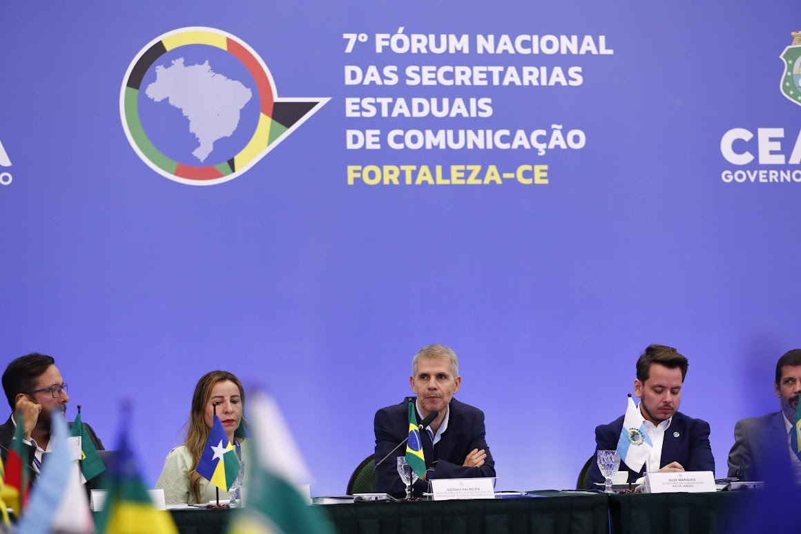 Palestra do ministro Sidônio Palmeira encerra encontro de secretários estaduais de comunicação em Fortaleza