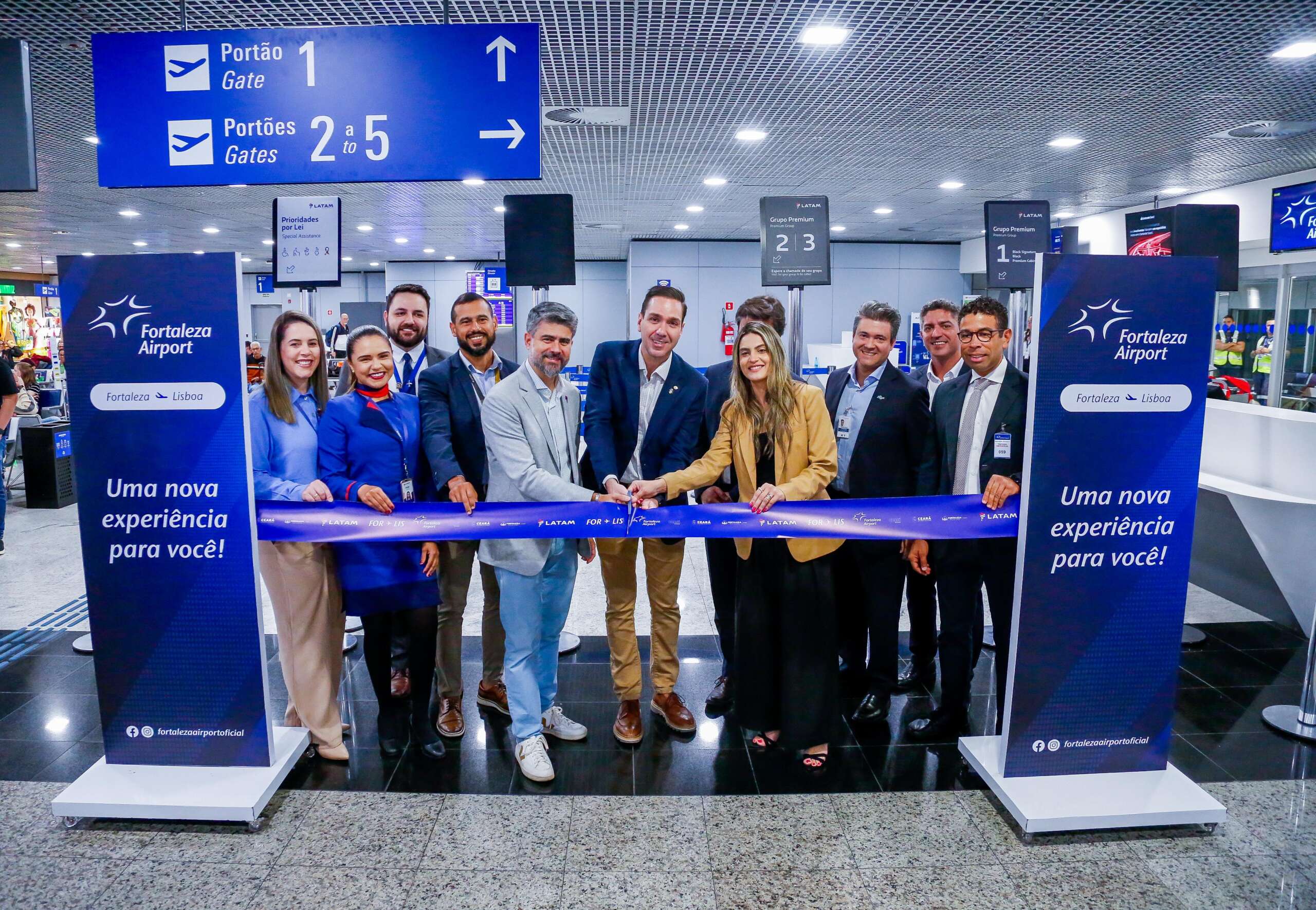 Voo inaugural de Fortaleza para Lisboa da Latam é inaugurado com 94% de ocupação