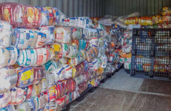 Bondinho de Ubajara ultrapassa 100 toneladas de alimentos arrecadados para o programa Ceará Sem Fome