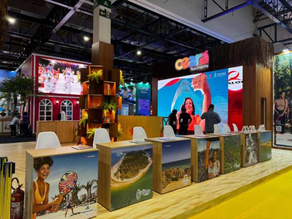Secretaria do Turismo do Ceará apresenta novo estande na WTM Latin America 2025 com foco em inovação e experiências imersivas