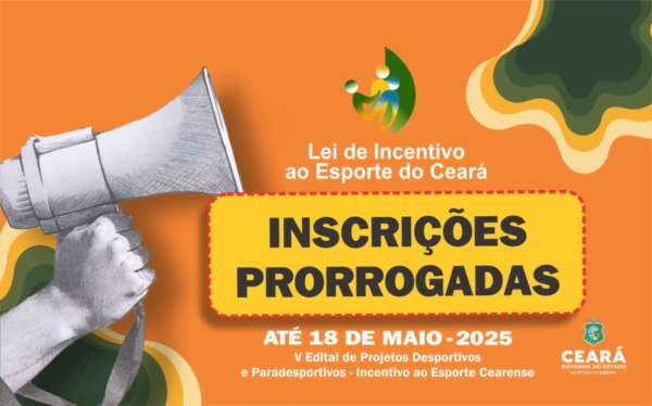 Sesporte prorroga as inscrições do V Edital da Lei de Incentivo ao Esporte