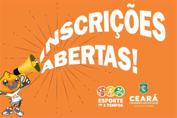 Aberta inscrições para o Projeto Esporte em 3 Tempos