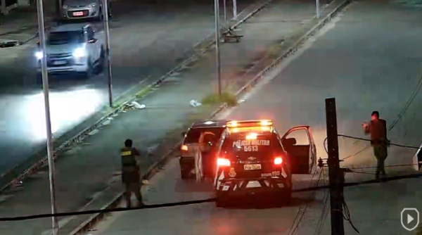 Com apoio de tecnologias da SSPDS, dois são presos e veículo é recuperado pela PMCE em Fortaleza