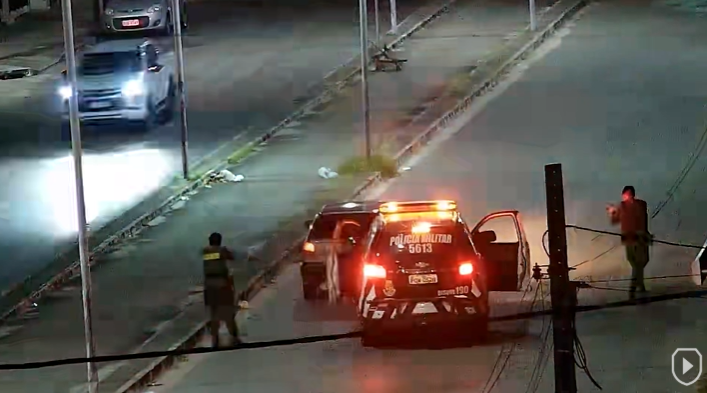 Com apoio de tecnologias da SSPDS, dois são presos e veículo é recuperado pela PMCE em Fortaleza