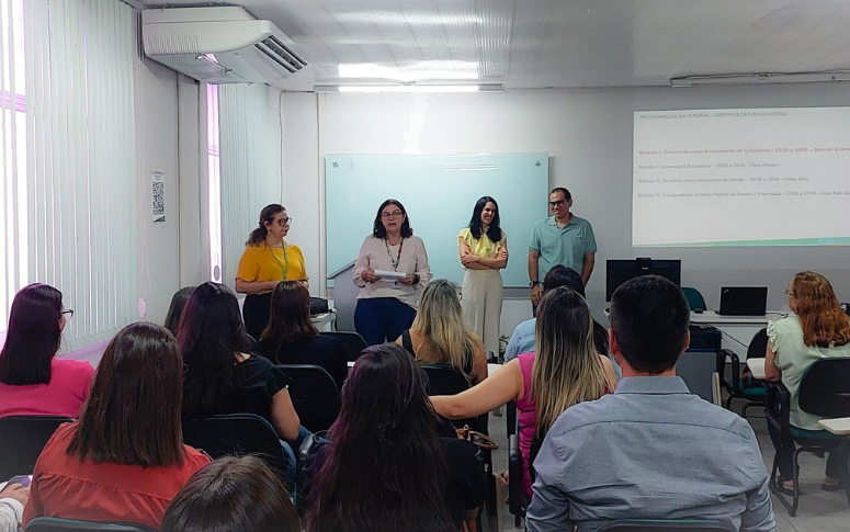 CGE inicia mais uma turma do curso de Certificação em Ouvidoria