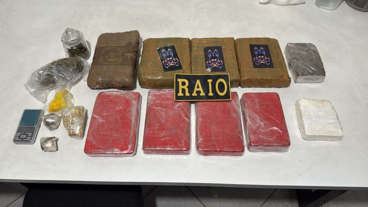 Polícia Militar apreende quase 10 kg de drogas em imóvel abandonado em Itaitinga