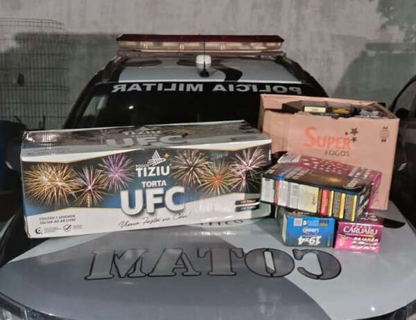 Polícia Militar prende em flagrante chileno suspeito de furtar loja de fogos de artifício no bairro Alto da Balança