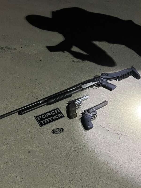 Polícia Militar captura seis pessoas com armas de fogo na Grande Messejana
