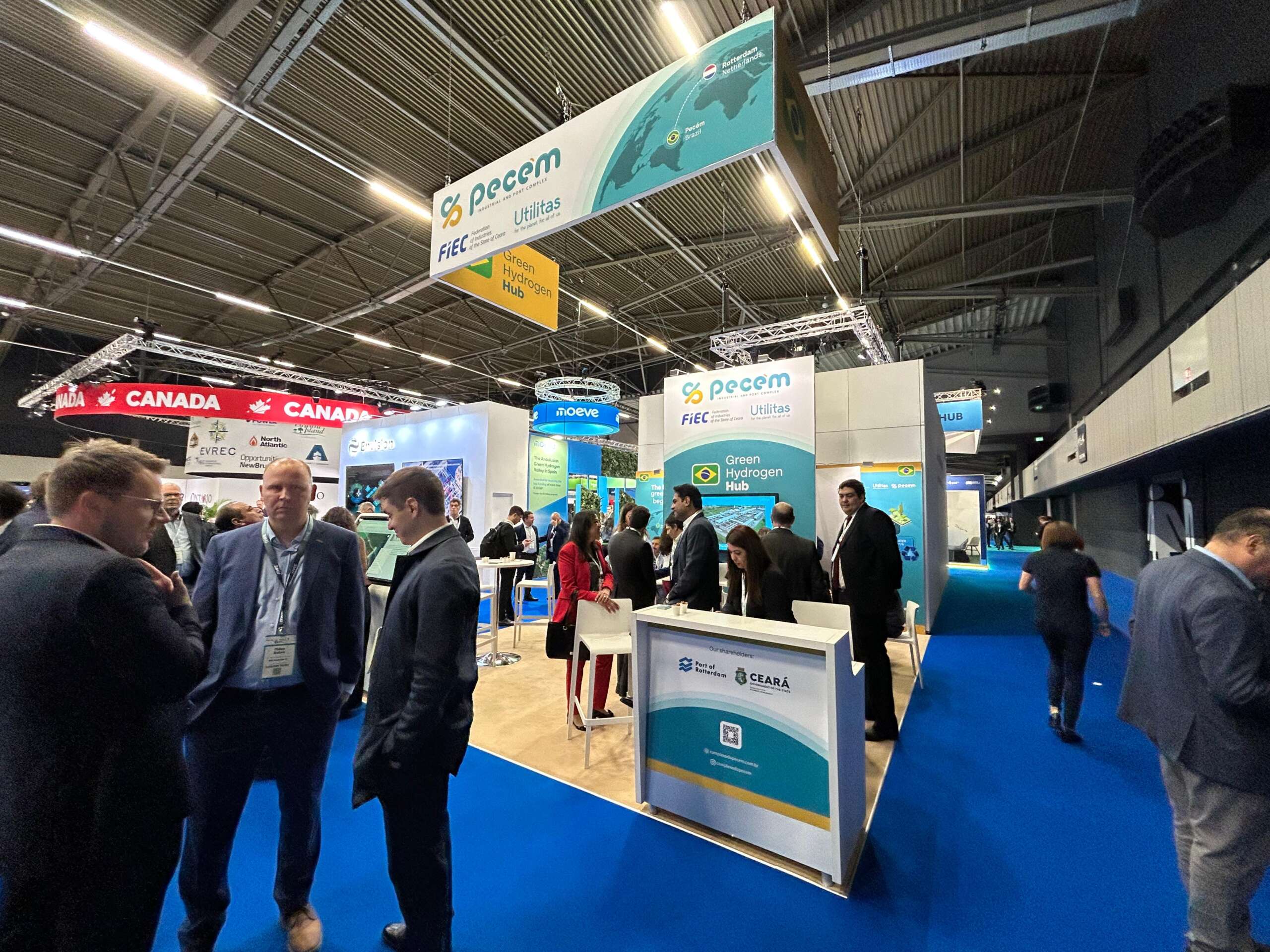 Complexo do Pecém é destaque na maior feira de hidrogênio do mundo