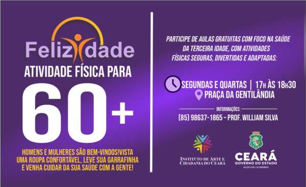 Sesporte abre inscrições para o Projeto Felizidade, no bairro Benfica