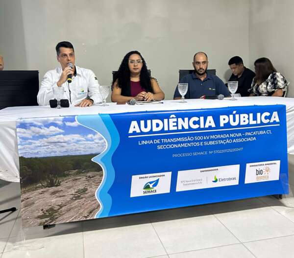 Semace inicia diálogo com a população sobre linha de transmissão entre Morada Nova e Pacatuba