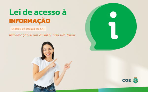 Transparência como pilar da democracia: LAI completa 13 anos e fortalece compromisso do Ceará com a gestão aberta