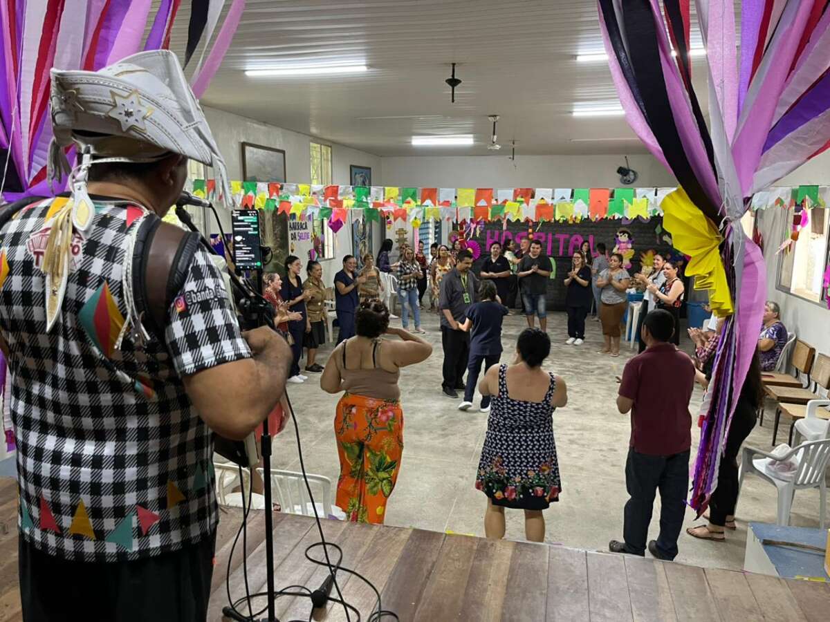 Alegria que cura: festas juninas promovem bem-estar e integração entre pacientes do Hospital de Saúde Mental