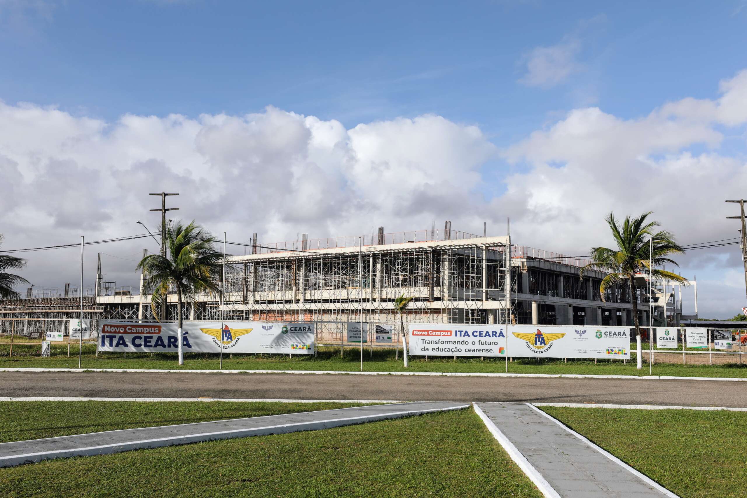 Obras do campus ITA Ceará aceleram e entrega da primeira etapa está prevista para 2026