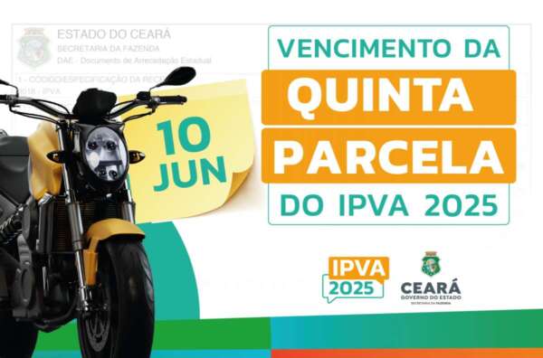 IPVA 2025: última parcela vence na terça-feira (10)